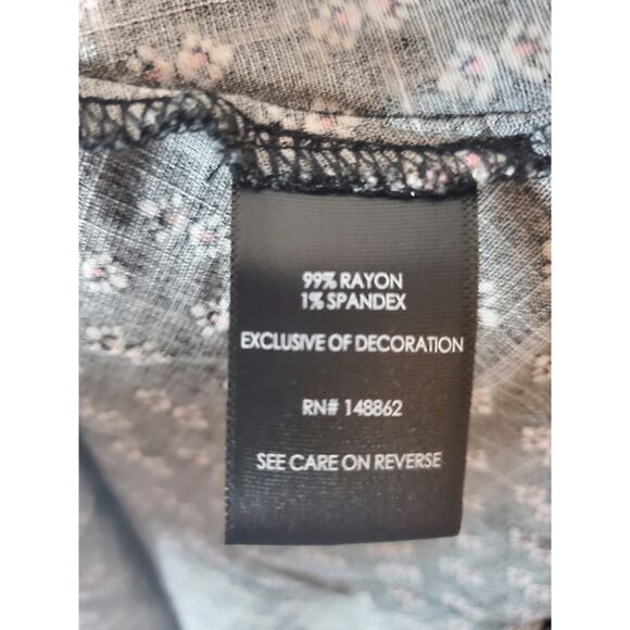 Torrid Fit and Flare Rayon Sleeveless Top, 1X - Picture 6 of 6